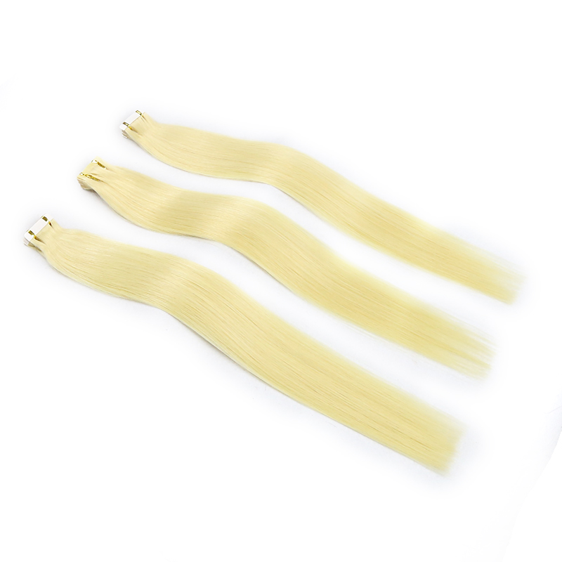 Fast Shipping Blonde Tape In Extensions Cuticle Intact Russian Tape Ins Human Hair